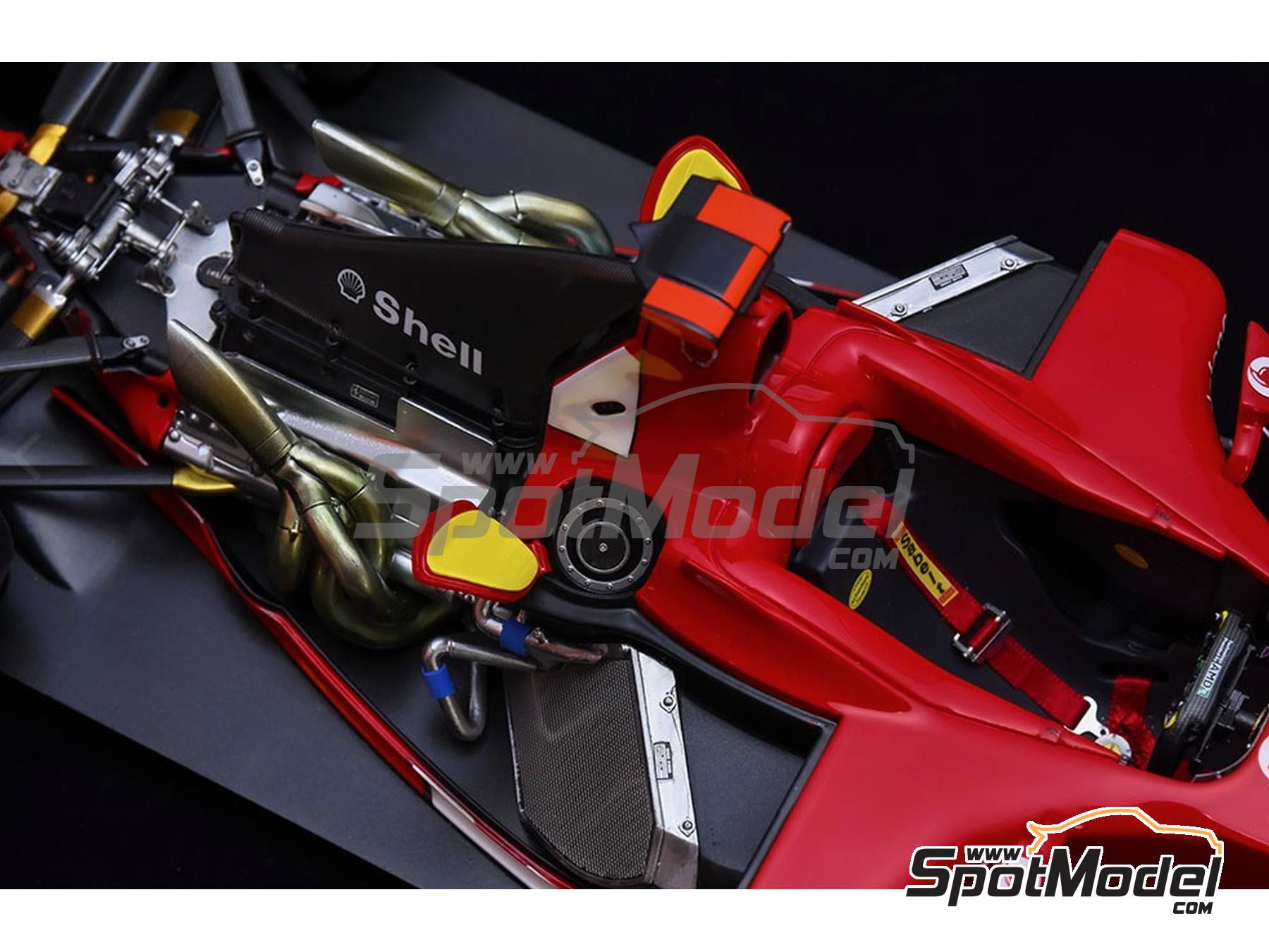 Model Factory Hiro K868: Car scale model kit 1/12 scale - Ferrari